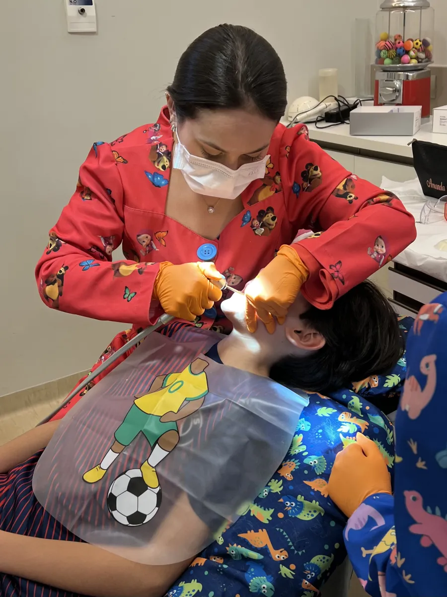 Atendimento infantil lúdico na Akaki
