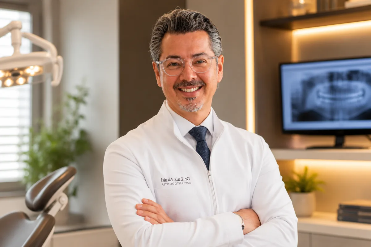 Dr. Luiz Akaki, especialista da Akaki Odontologia